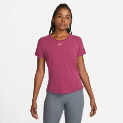 Nike Dri-Fit One Luxe STD T-Shirt Women - Berry -Muse Style Shop 56681000 13