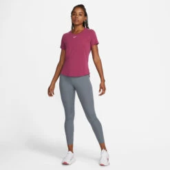 Nike Dri-Fit One Luxe STD T-Shirt Women - Berry -Muse Style Shop 56681000 15