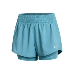 Nike Dri-Fit One MR 3in 2in1 Ball Shorts Women - Petrol