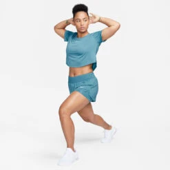 Nike Dri-Fit One MR 3in 2in1 Ball Shorts Women - Petrol -Muse Style Shop 56717000 15