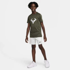 Nike Dri-Fit RAFA T-Shirt Boys - Khaki -Muse Style Shop 56806000 15