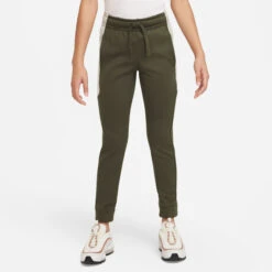 Nike New Sportswear Woven Ovly Tracksuit Boys - Olive, Cream -Muse Style Shop 56808000 19