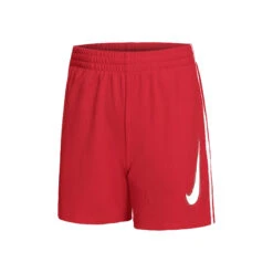 Nike Dri-Fit Graphic Shorts Boys - Red, White
