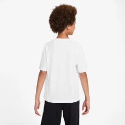 Nike Dri-Fit Graphic T-Shirt Boys - White, Lilac -Muse Style Shop 56825000 14