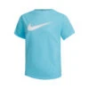 Nike Dri-Fit Graphic T-Shirt Boys - Light Blue, White