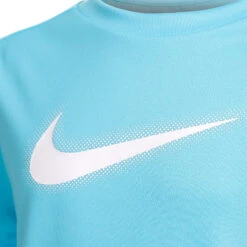Nike Dri-Fit Graphic T-Shirt Boys - Light Blue, White -Muse Style Shop 56826000 10