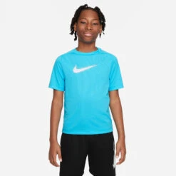 Nike Dri-Fit Graphic T-Shirt Boys - Light Blue, White -Muse Style Shop 56826000 13