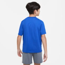 Nike Dri-Fit Graphic T-Shirt Boys - Blue, White -Muse Style Shop 56827000 14