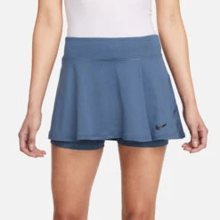 Nike Dri-Fit Court Flouncy Skirt Women - Blue -Muse Style Shop 57033000 13